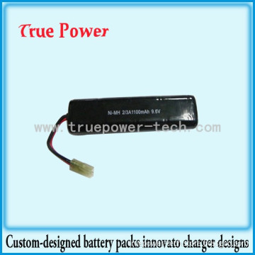 NiMH 2/3A 1100mAh 9.6V Battery